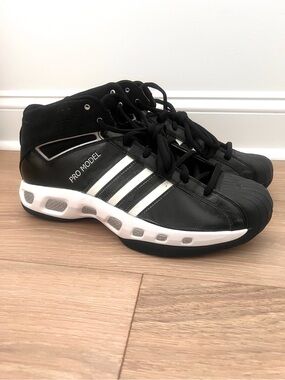 Adidas Pro Model 08 Team Color  Basketball Shoes Black 1 Mens’s 15 New